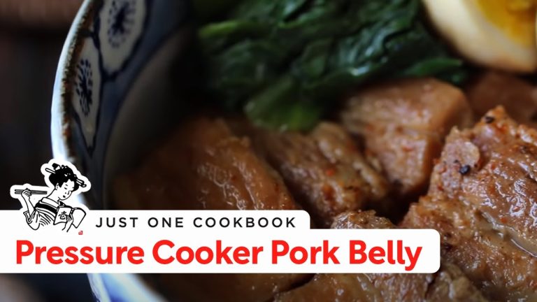 How To Make Pressure Cooker Pork Belly (Recipe) プレッシャークッカーで作る角煮の作り方 （レシピ）