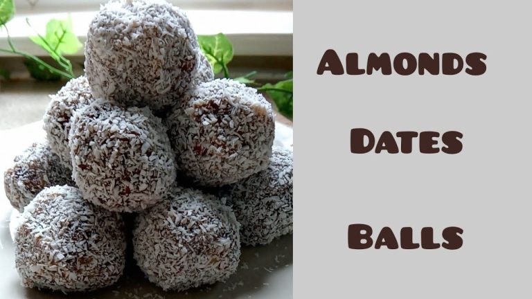 No bake,Very Delicious Almonds Dates balls #Shorts#youtubeshorts