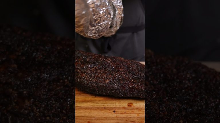 Is Your Brisket TOO MOIST?!  #meat #brisket #bbq #food #smokedbrisket #texasbrisket