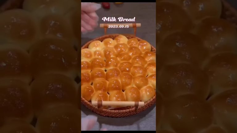 Cute milk bread | Tell your favourite snacks in comment| #bestie #milkbread #snacks #fyp #bts #fypシ゚