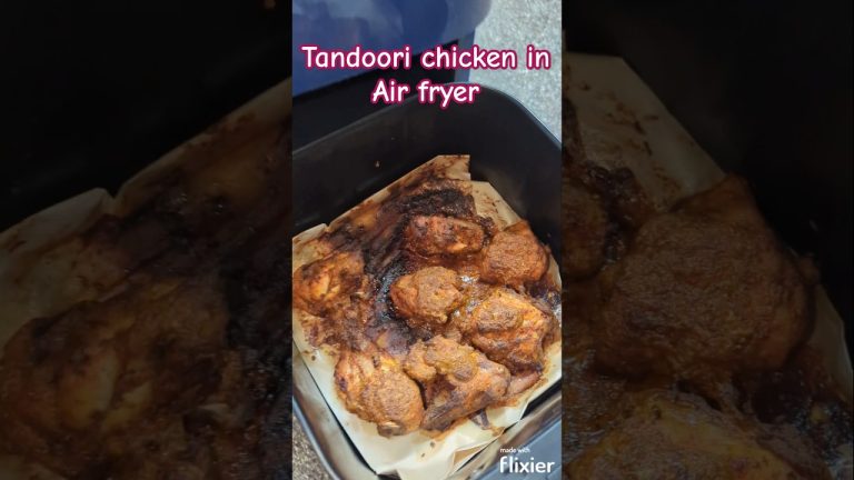Tandoori Chicken in Air fryer🍗🍗 #chicken #recipe #food #youtube #airfryerchicken