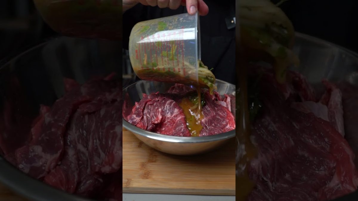 Secret Marinade For Carne Asada (supermarket style)