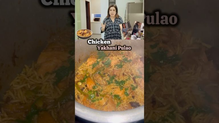 Farah Khan’s Viral *Chicken Yakhni Pulao* #farahkhan #yakhnipulao #chickenrecipe #yt