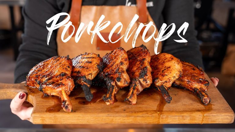 PORKCHOPS met Whiskyboter van de Kamado BBQ 🐖 | Kolenboertje