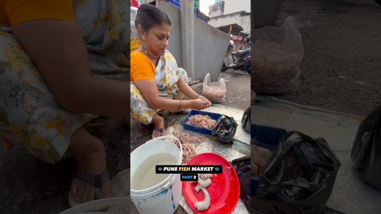 PUNE FISH MARKET #youtube #youtubeshorts #fish #recipe #food