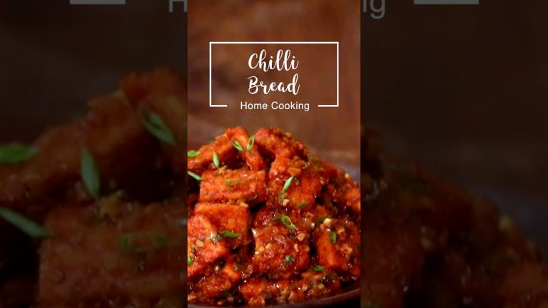 Chilli Bread | Easy Breakfast Ideas | Instant Kids Recipes | Bread Recipe  @HomeCookingShow