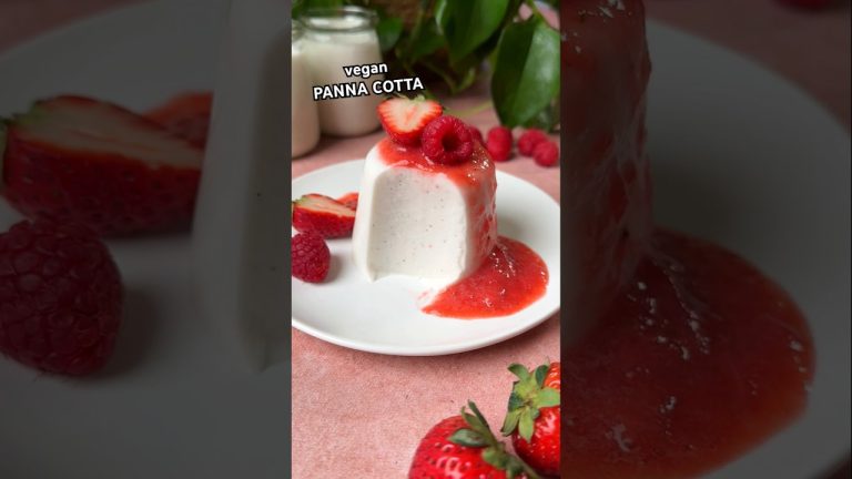 Vegan Panna Cotta ✨