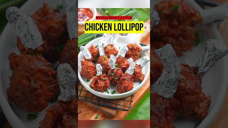 Best Chicken Lollipop | Crispy Chicken Recipes