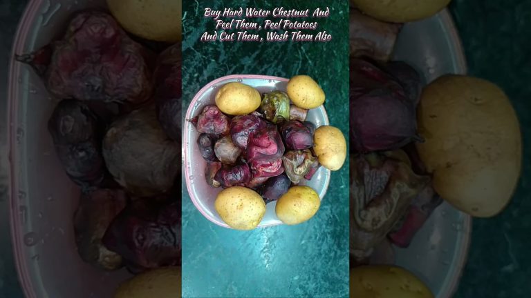 Water Chestnut Recipe #food #recipe#cooking