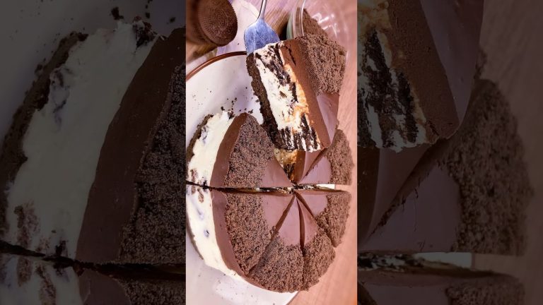 Chocolate OREO Cake – No-Bake Delicious Dessert Recipe! #oreocake #cheesecake #chocolatecake #cake
