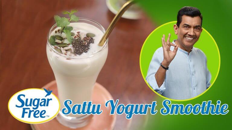 Sattu Smoothie | Sugar Free Sundays with Sanjeev Kapoor | Episode 14 | Sanjeev Kapoor Khazana