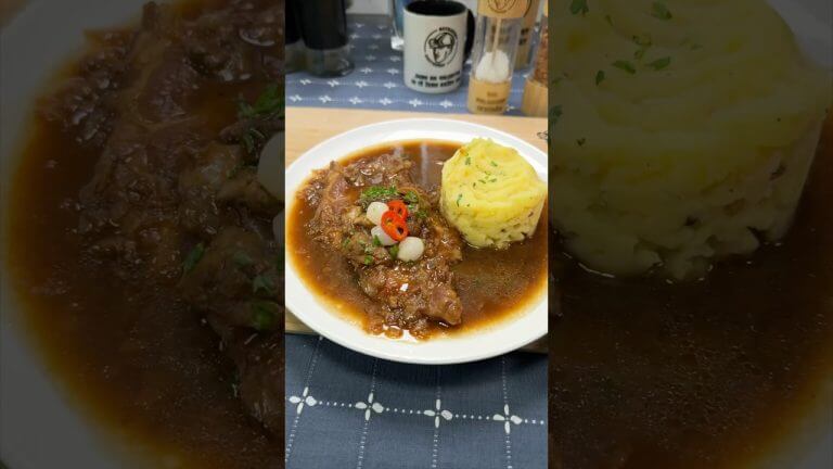 Vepřové v luxusní omáčce 🍺 #ostravskygastrošef #heřmangazda #food