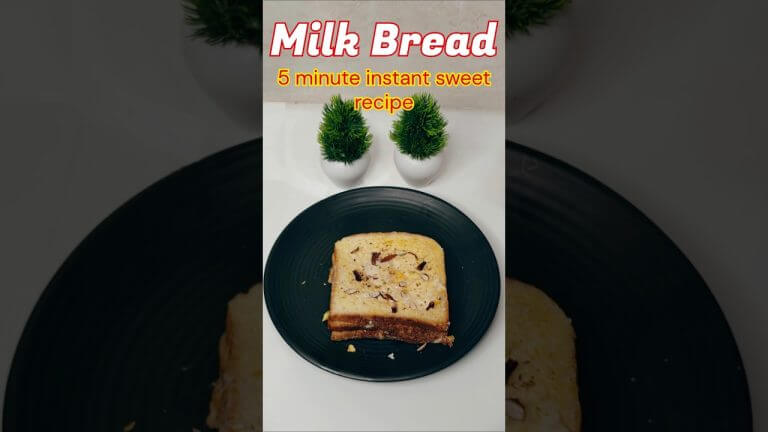 Milk Bread recipe #milkbread #instantdessert #breakfast #youtubeshorts #trending #shorts #ytviral