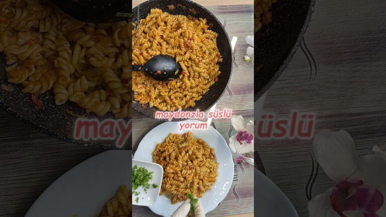 ✅Haşlamadan Makarna Nasil yapılır?#shorts