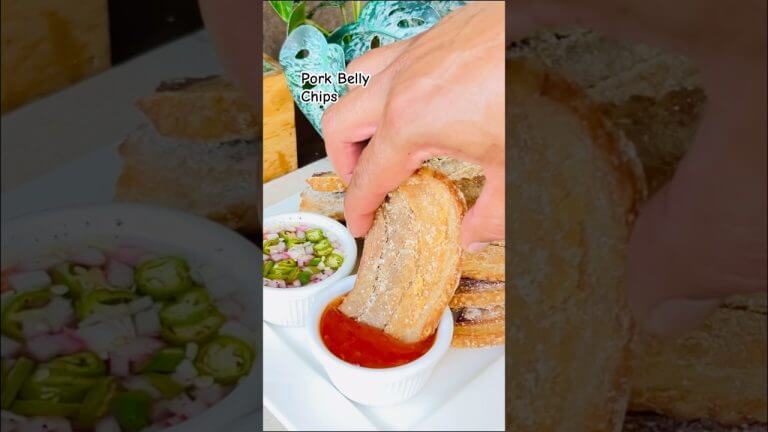 Pork Belly Chips #porkbellychips #porkbelly #porkchicharon #crispypork #porkcrackling #subscribers