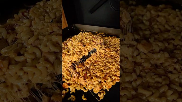 Halston’s BBQ Mac and Cheese brings big flavor without breaking the bank—feeds 4 for just $20!