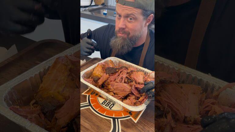 The best Christmas Ham is pulled ham.