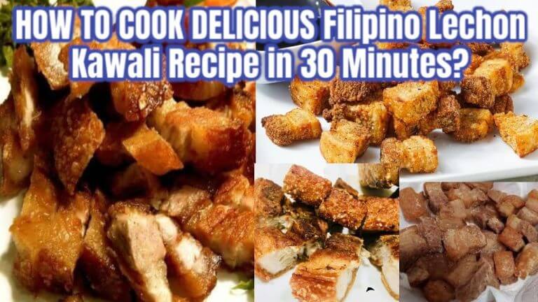How to cook DELICIOUS Filipino Lechon Kawali Recipe in 30 Minutes?