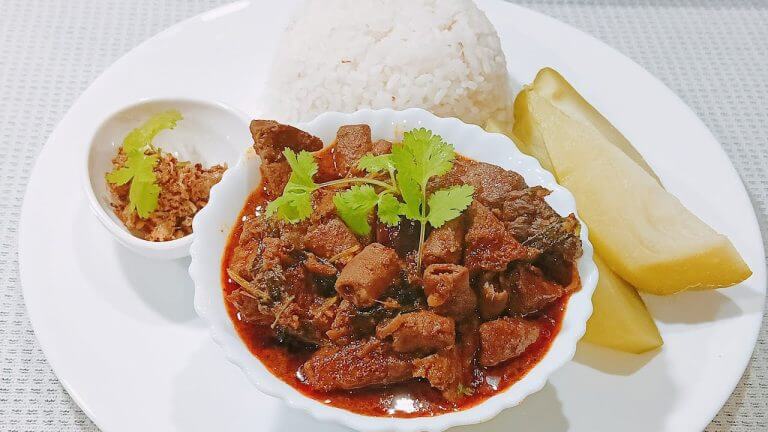 How to cook Pork innards #porkinnard #thetasteofhome #recipe