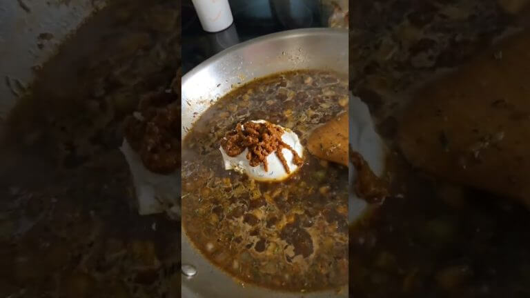 Marry Me Chicken Fond Sauce on a stainless steel pan 💍