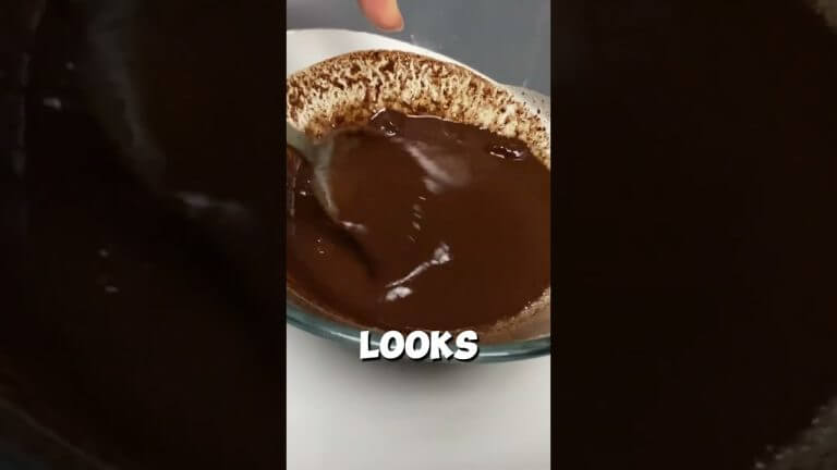 The Easiest Chocolate Dessert Ever!😳 #shorts #recipe