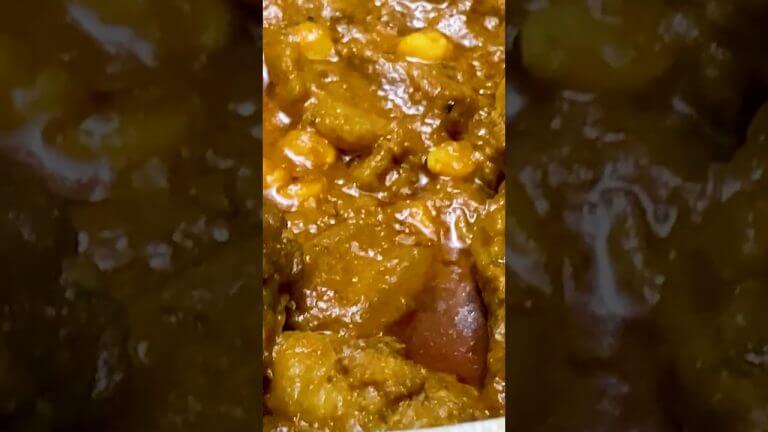 Delicious Beef Curry with Dried Fenugreek Leaves #shorts