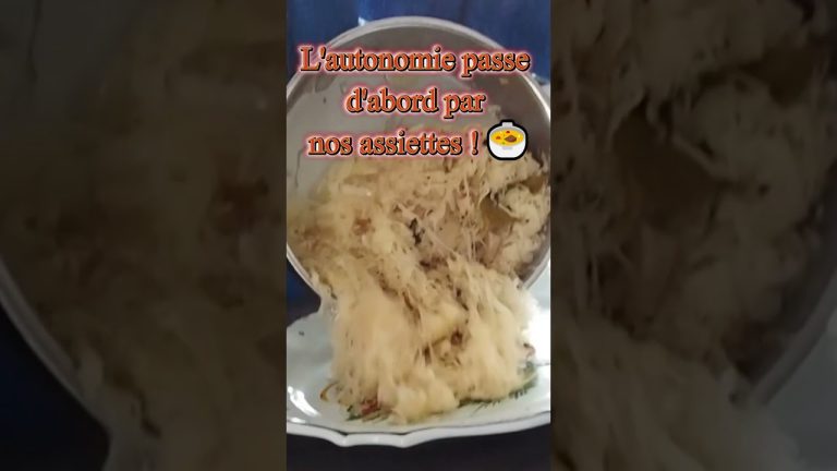 Autonomie gourmande : la choucroute maison facile #autonomiealimentaire