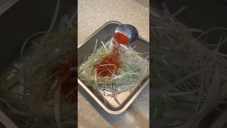 삼겹살에 #파절이 빠지면 섭섭한디