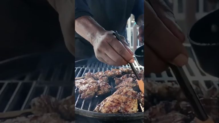 French Bulldog's Hilarious Grilling Adventure on Deck!