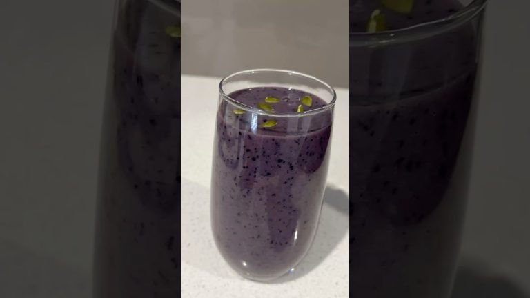 Blueberry smoothie #australialovarnika #smoothierecipes #smoothie #breakfastideas #breakfastrecipe
