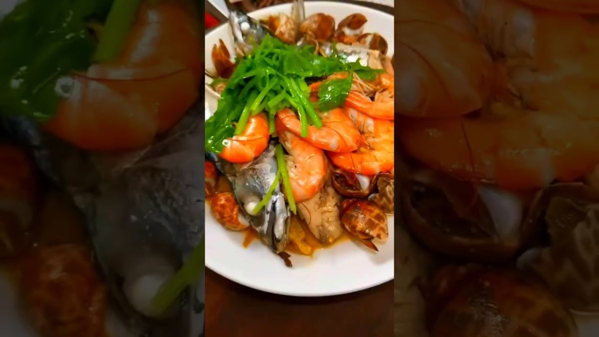 Best Seafood Recipe||fish curry||#shorts #seafoodrecipes #seafoodcurry