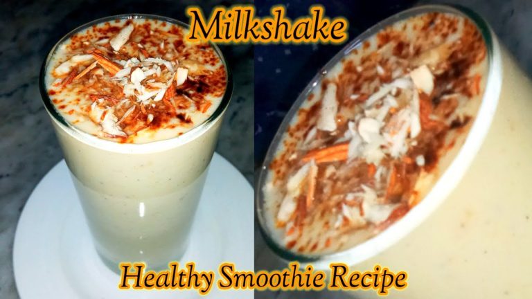 Healthy Smoothie Recipe | Milkshake Recipe | Fruits and Dry Fruits Smoothie | Morning New Recipe |
