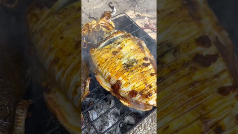 grilled cattlefish 🦑🦑🦑 #boykubkub #islandlifestyle #buhayprobinsya #islandlife #seafoodrecipes