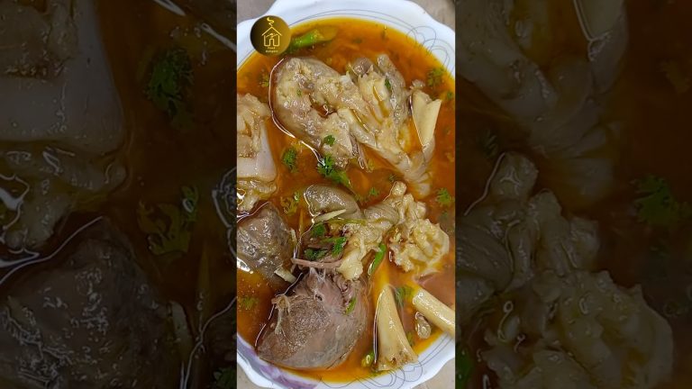 Mutton Paya with Beef LaL Botti Recipe by #fooddelights826   #food #cooking #mutton #beef #happy