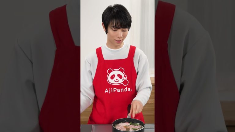 「豚バラとキャベツのバターとろけるまんぷくスープ」調理動画_羽生結弦