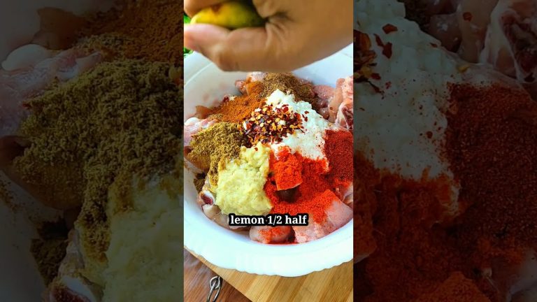 Quick Roasted Chicken #shorts by @aayshazkitchen