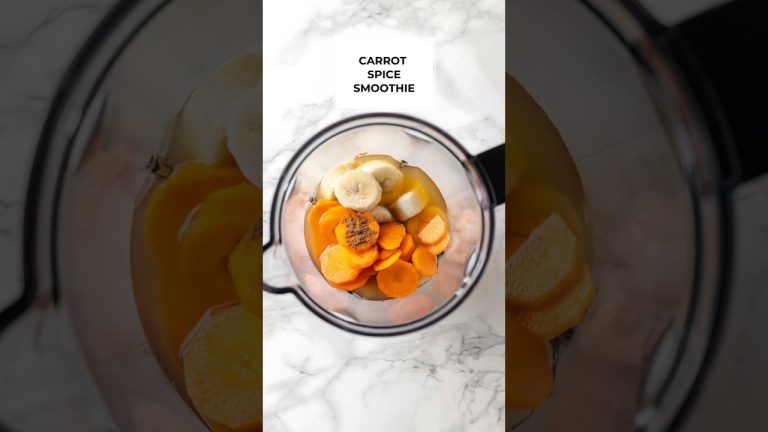 carrot cake smoothie 🥕||Yummy Carrot Cake Smoothie #short
