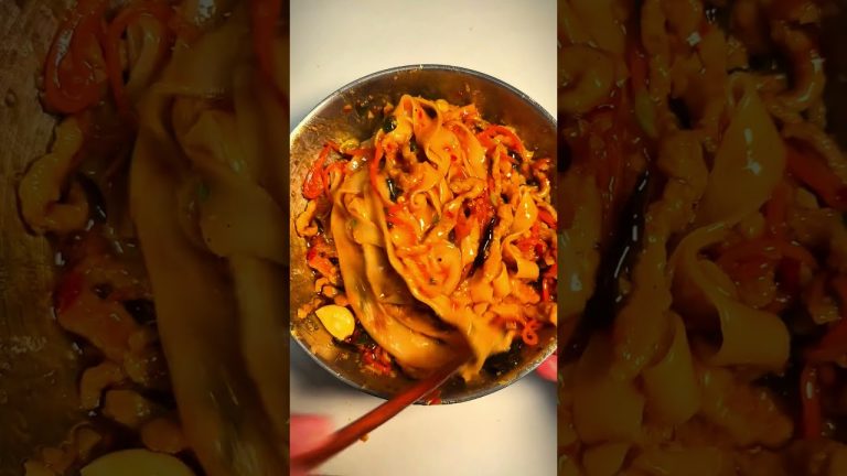 Yu-Shiang Shredded Pork noodles  #cooking  #noodles