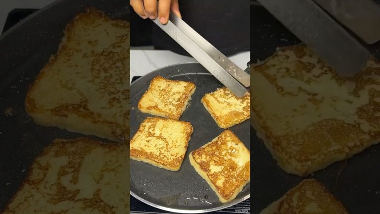 Bread with Egg  (sweet) #shorts