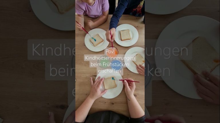 Frühstück mal anders 🤭 #brotdose #frühstück #kindheitserinnerungen