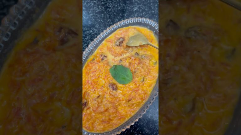 Gajar ki kheer recipe #carrotkheer #kheer #falaharirecipes #gajarkheer #yt #shorts