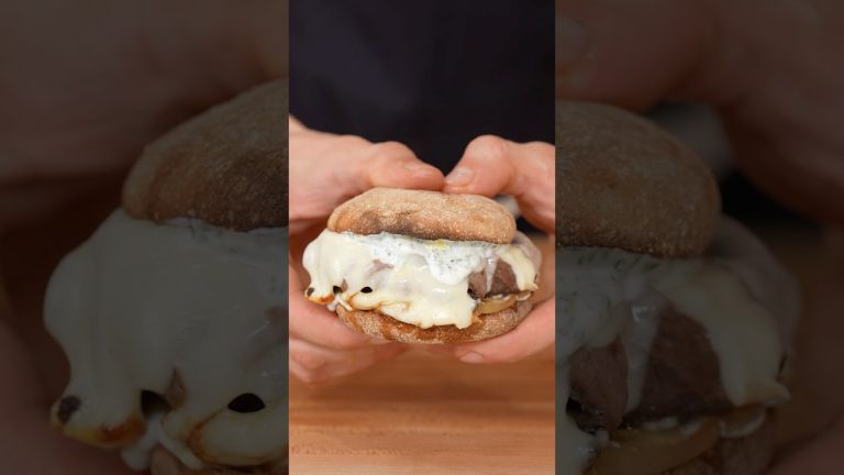 450 Calorie 50g Protein Beef and Swiss Sandwich