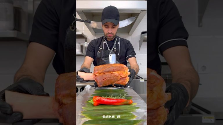 Beef shank with ‏mac and cheese recipe🔥🍖🍝🧀 #kebab #cow #shorts