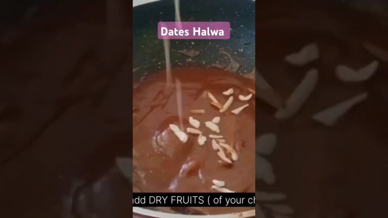 Dates Halwa | Khazoor ka Halwa | dessert recipes | chikki | instant Dessert | Halwa