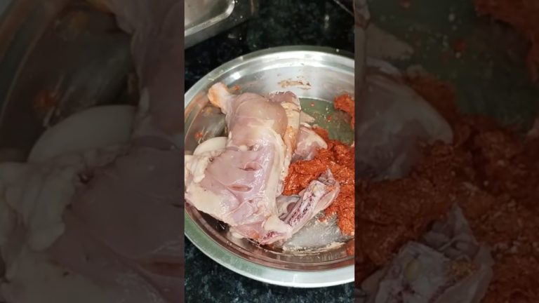 Tandoori chicken leg #tandoori #food #recipe #shorts #pleasurerecipes