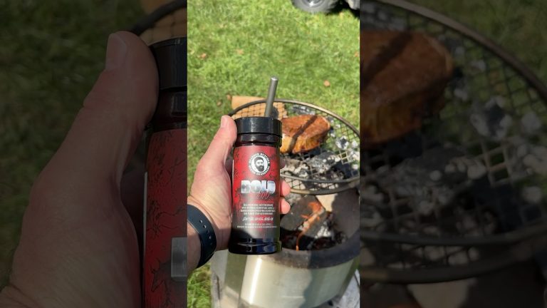 Have you ever heard of a Deer Caveman Steak? Check it out in our latest YouTube video! #shorts #bbq