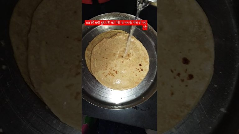 Roti ko dho diya 😳😱🥺#trendingshort #kitchenhacksandtricks #recipe #kitchenhacks