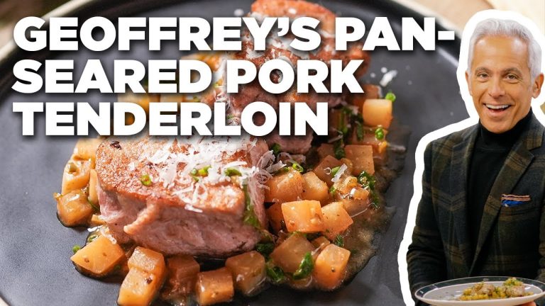 Geoffrey Zakarian's Pan-Seared Pork Tenderloin | The Kitchen | Food Network