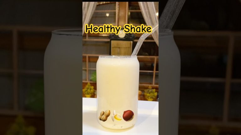 Healthy Banana Milk Shake Recipe with Full Of Nuts #bananashakerecipe #bananashake #proteinshake