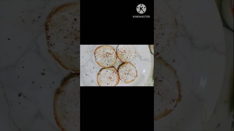 How to make CRUNCHY BREAD SNACKS – Quick & Easy Recipe❤️